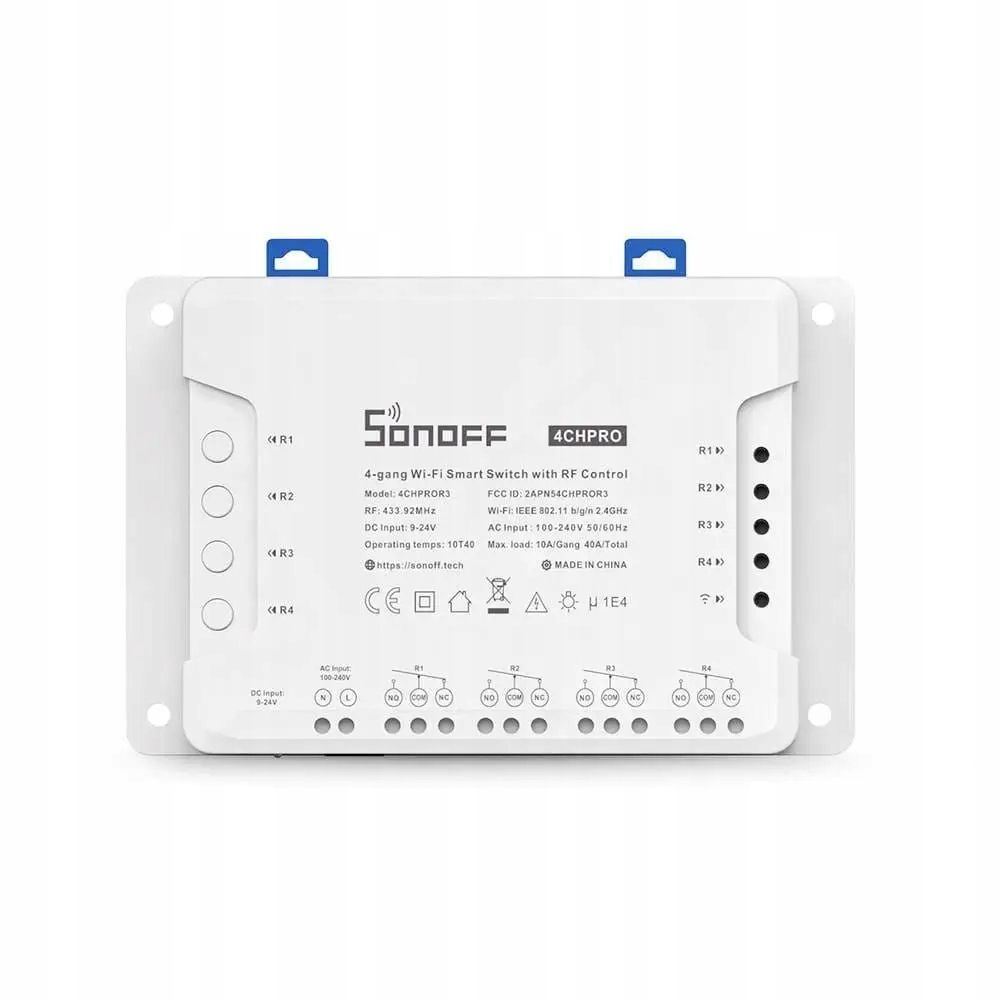 Sonoff 4CH Pro R3 4kanałowy przełącznik WiFi + RF