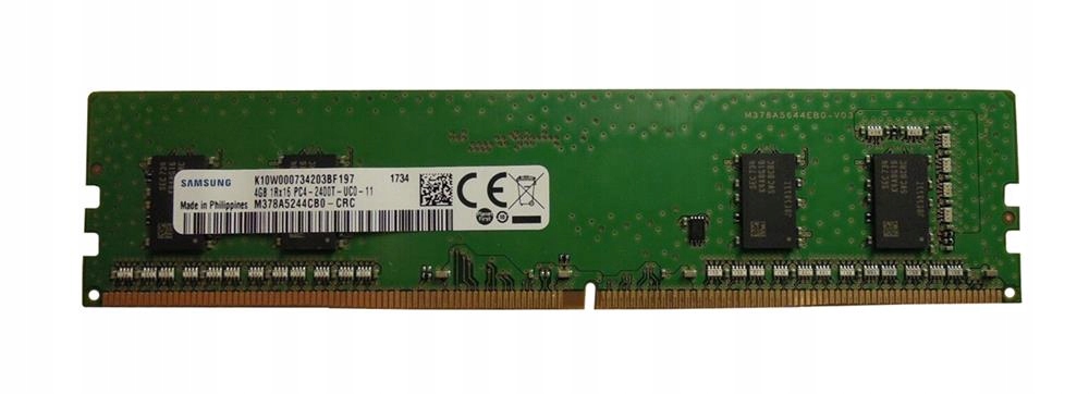 Samsung DDR4 4GB 2400 MHz CL17 SDIMM GWAR