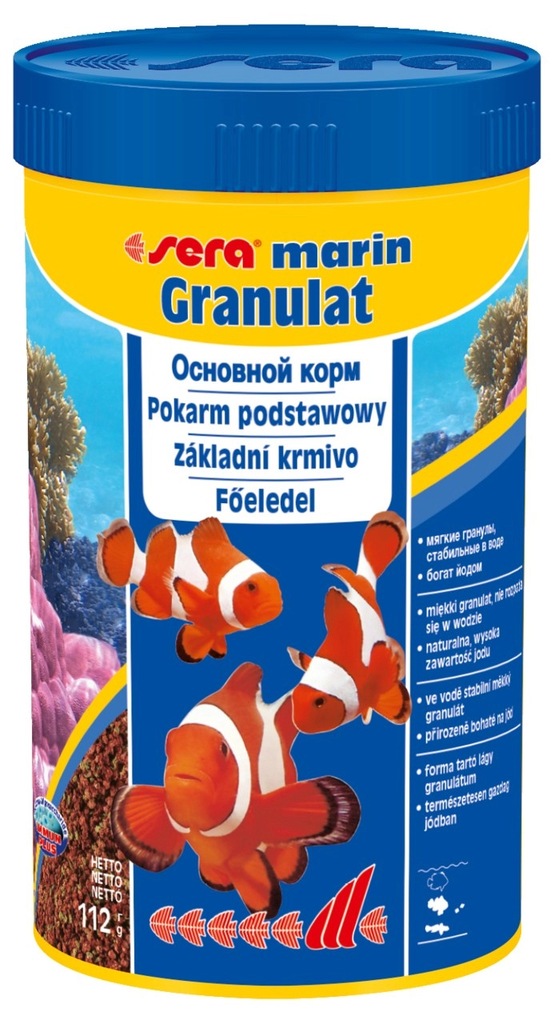 Marin Granules Nature 250 ml, granulat - pokarm po