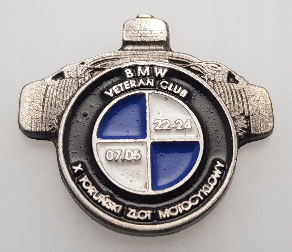 Znaczek, odznaka, blacha zlotowa, motocyklowa -261