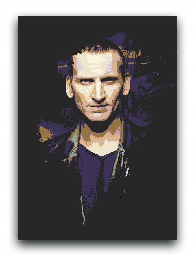 Doktor Who OBRAZ 80x60 canvas Doctor Peter Capaldi