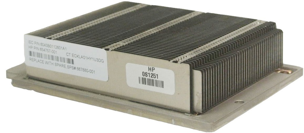 RADIATOR HEATSINK HP DL360p G8 GEN 667880-001 FV