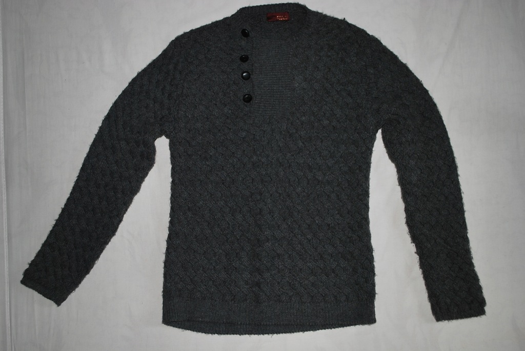 ciepły sweter Zara Man r.40