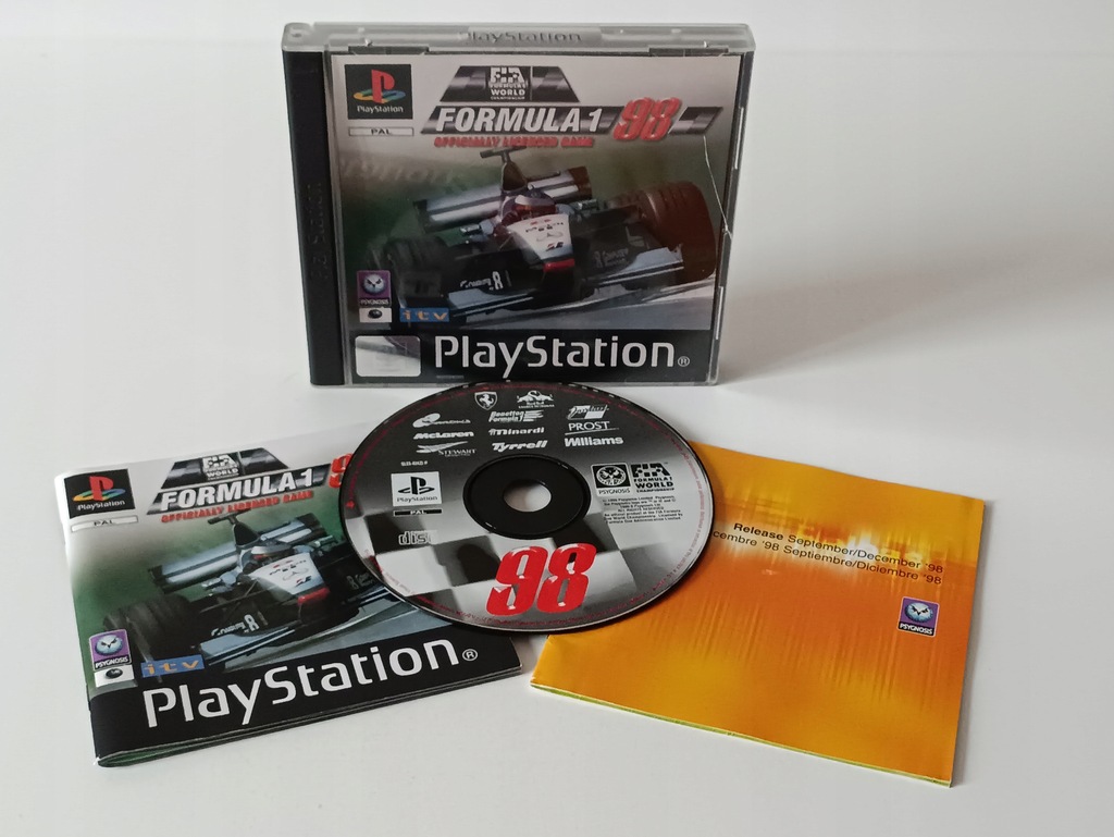 Купить ФОРМУЛА 1 98 Sony PlayStation (PSX): отзывы, фото и ...