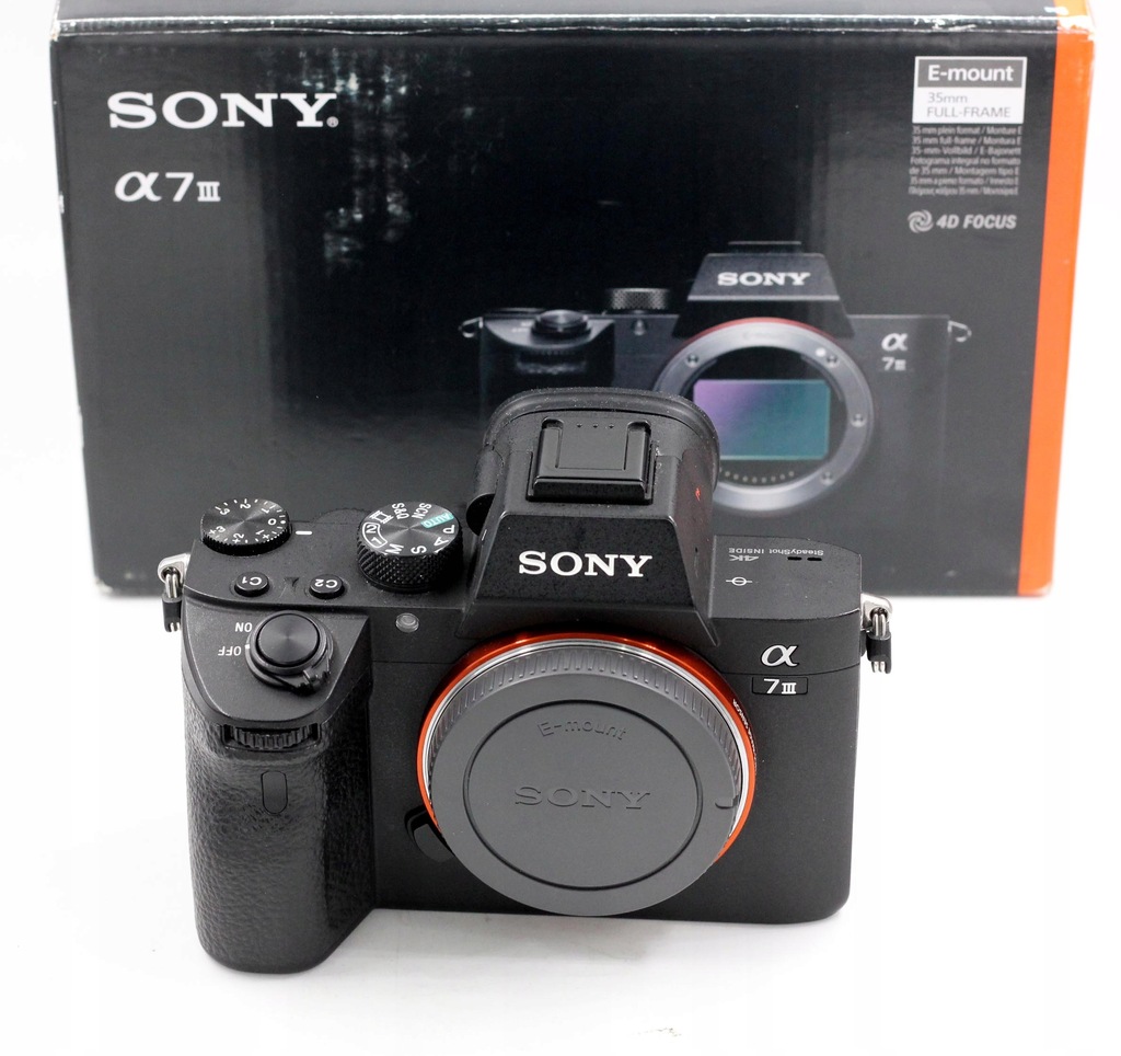 Aparat fotograficzny Sony Alpha A7 III korpus czarny używany