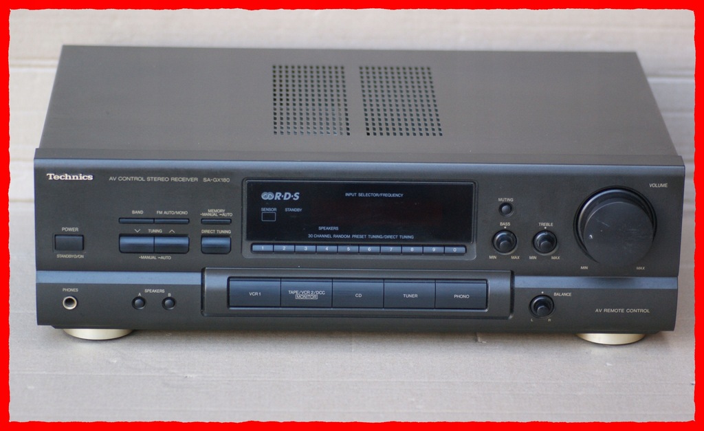 Amplituner Technics SA-GX180 2.0 czarny