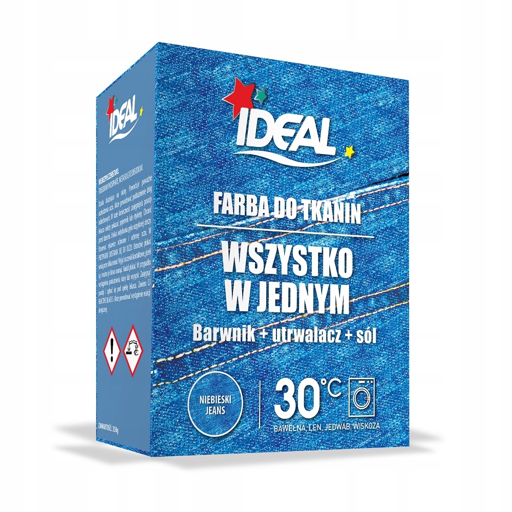 IDEAL All in One barwnik do tkanin Niebieski Je P1