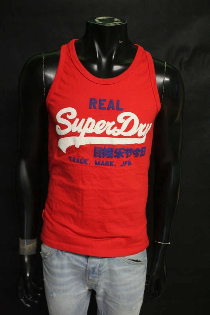 SUPERDRY TANK TOP BOKSERKA KOSZULKA MESKA LATO