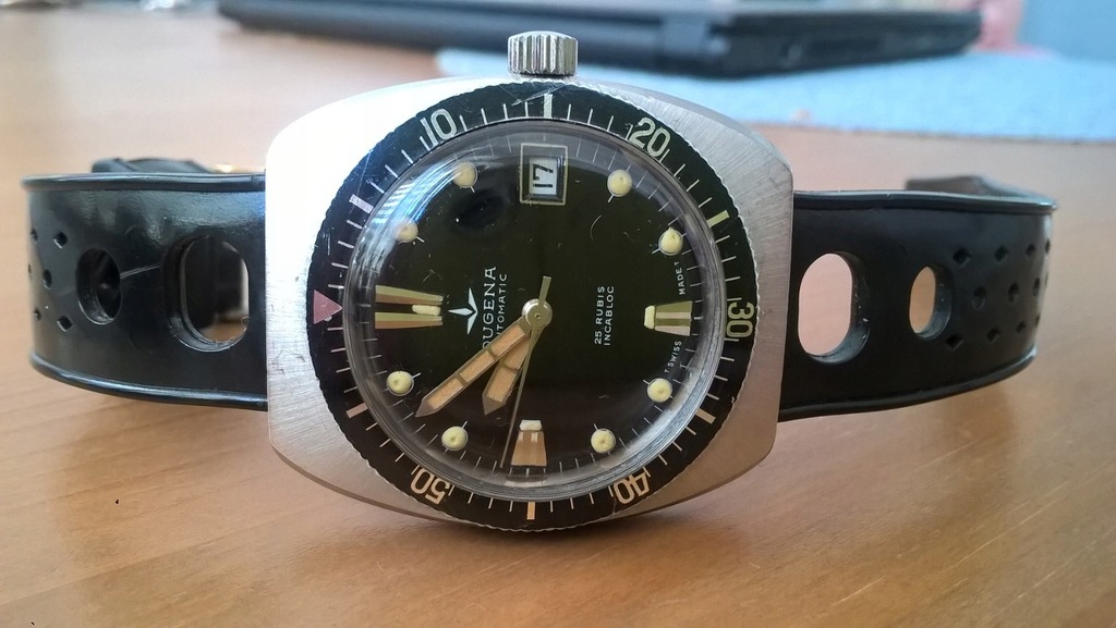 Zegarek dugena automatic diver.