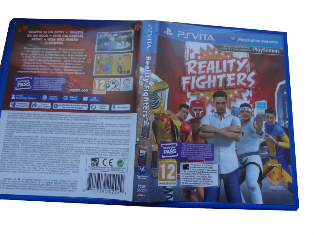 PS VITA REALITY FIGHTERS