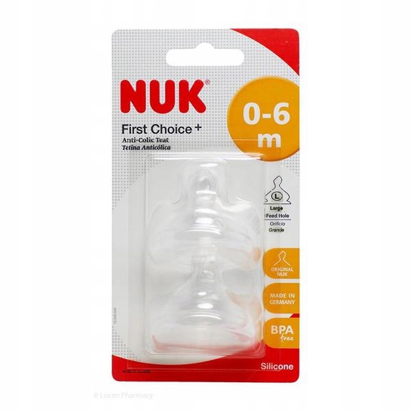 Smoczek NUK Silikon 0 m+ r.S