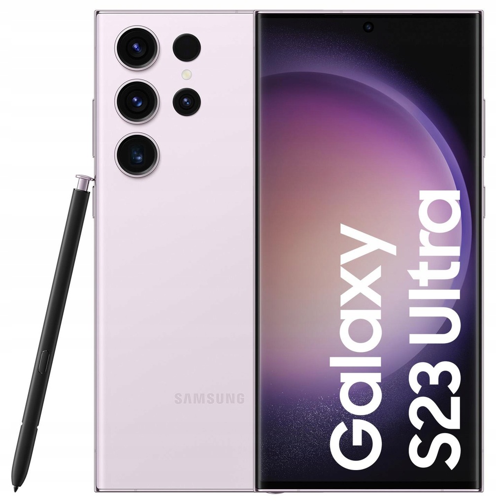 Smartfon Samsung Galaxy S23 Ultra 12/512GB 6,8' 120Hz 200Mpix Lawendowy
