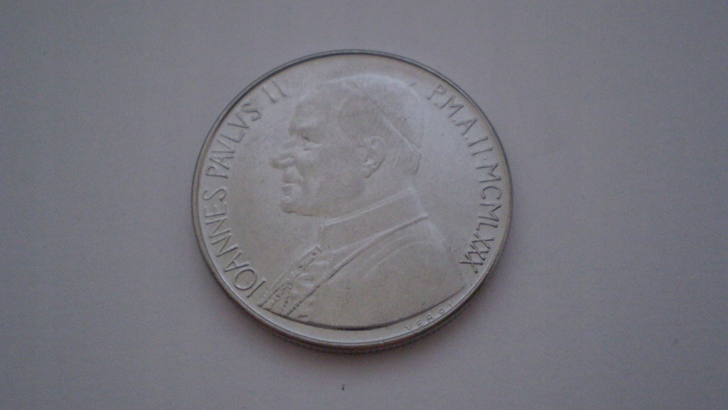 Watykan - 100 lira - Papież Jan Paweł II