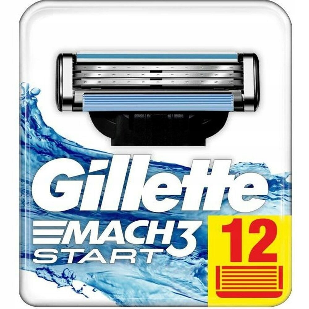 Maszynka do Golenia Gillette Mach3 Razor 12 Sztuk