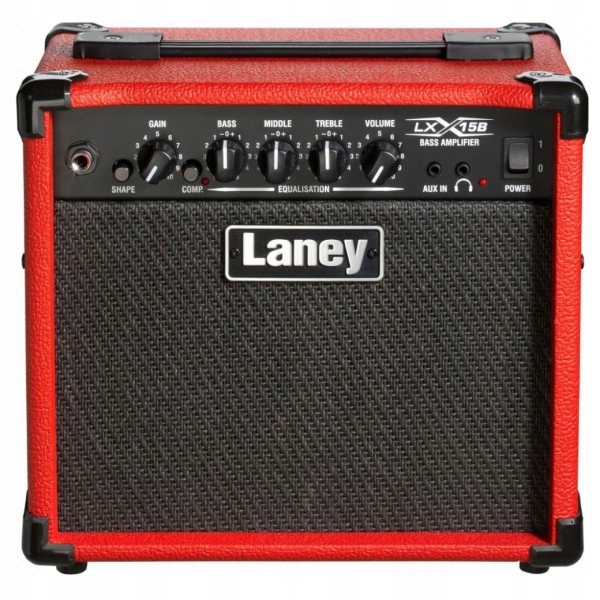 LANEY LX15B RD RED WZMACNIACZ COMBO DO BASU 15W