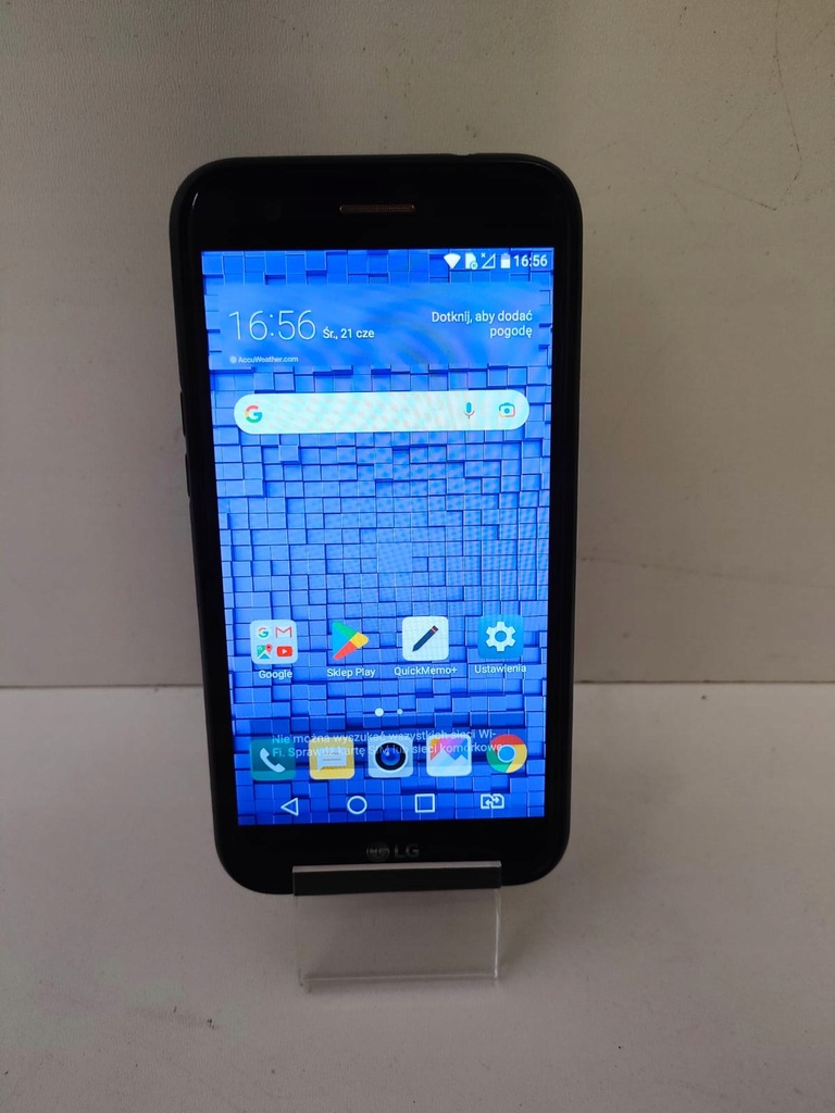 Smartfon LG K10 2 GB / 2 GB czarny (1669/23)