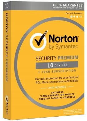 Norton Security Premium 3.0 PL 1 Użytk. 10PC 1 Rok