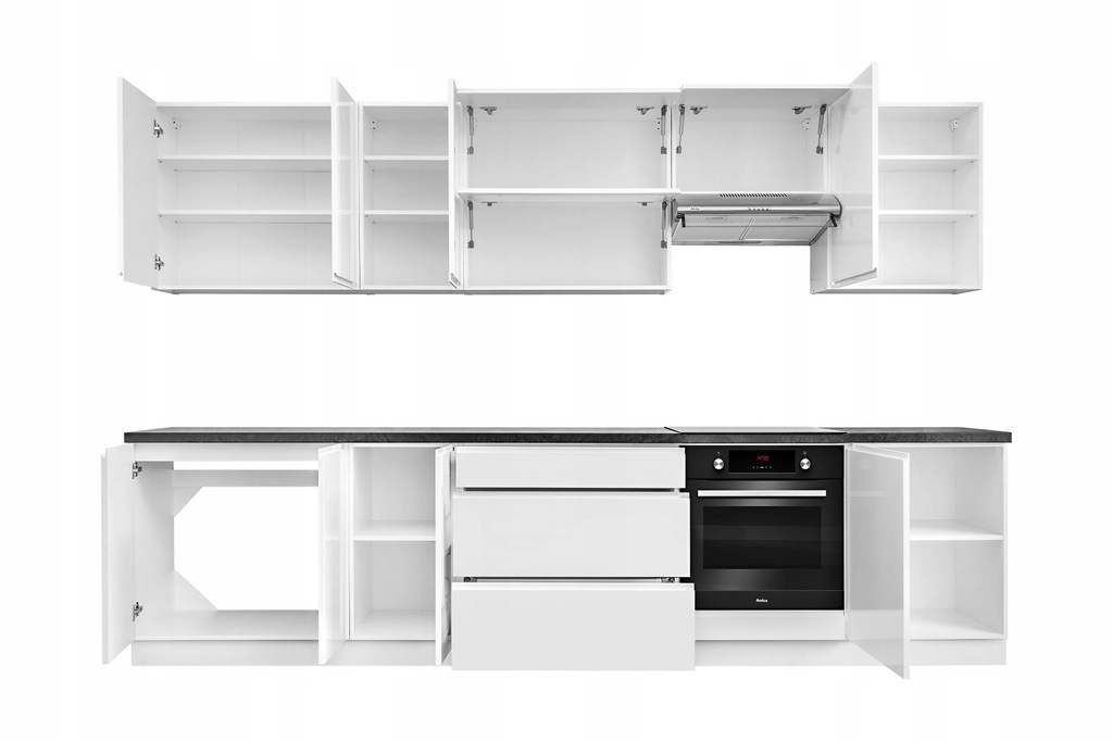 Купить Кухонная мебель Apollo 3,2M, фрезерованная Цветовая палитра: отзывы, фото, характеристики в интерне-магазине Aredi.ru