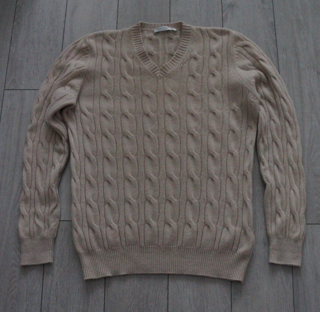 Sweter LORDS & CASHMERE- kaszmir 100%. Okazja!