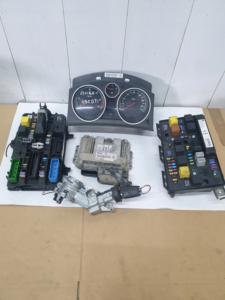 STEROWNIK ZESTAW START ZAFIRA B 1,9CDTI 0281014024 13493527287