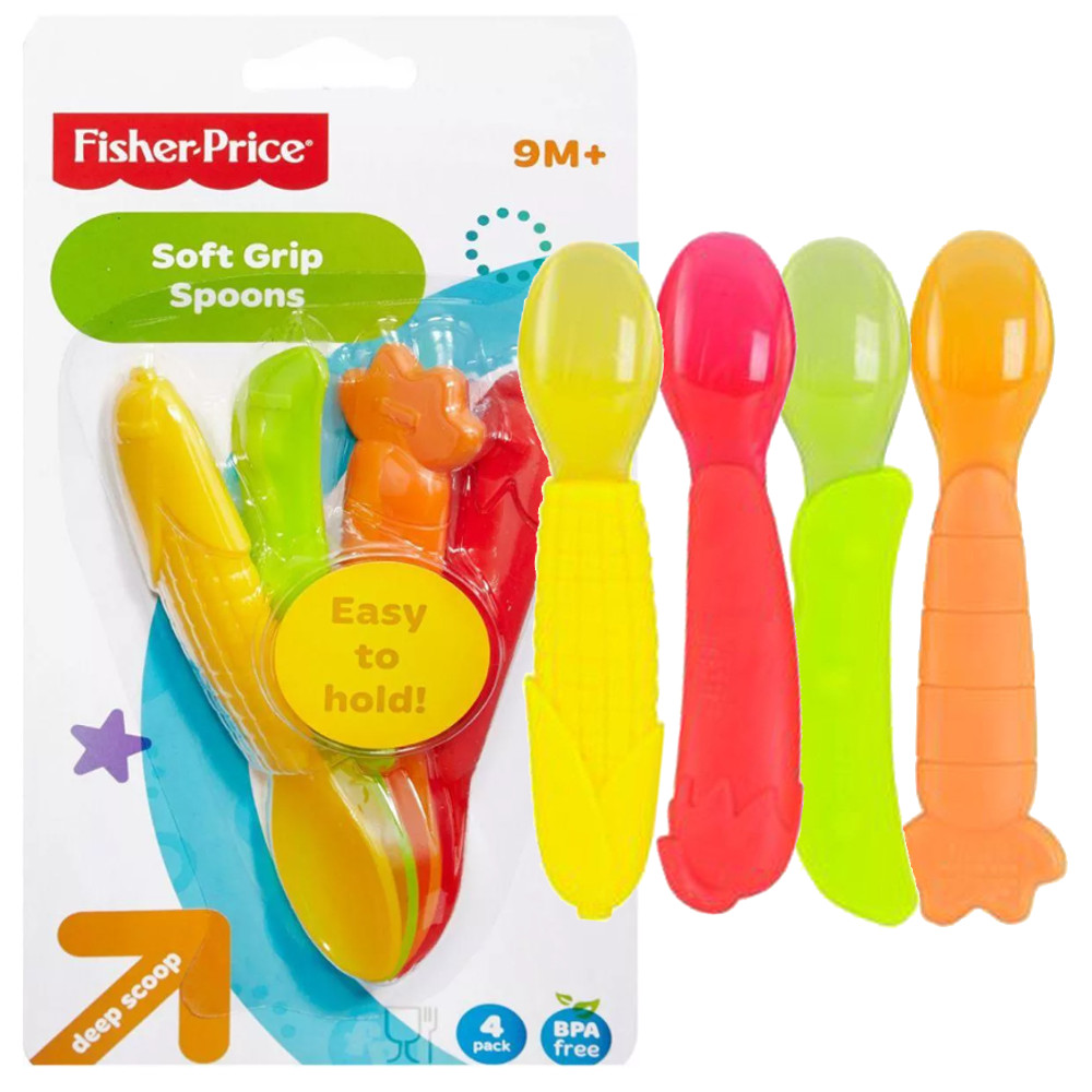 FISHER PRICE PIERWSZE ŁYŻECZKI DLA DZIECKA SZTUĆCE