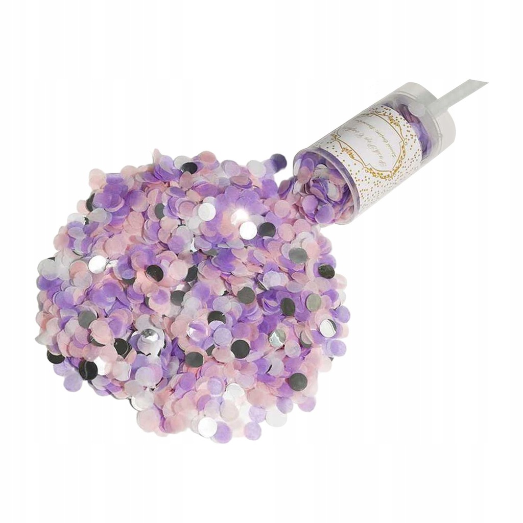 Confetti Poppers Party Favors Party Decoration Wedding Confetti Purple