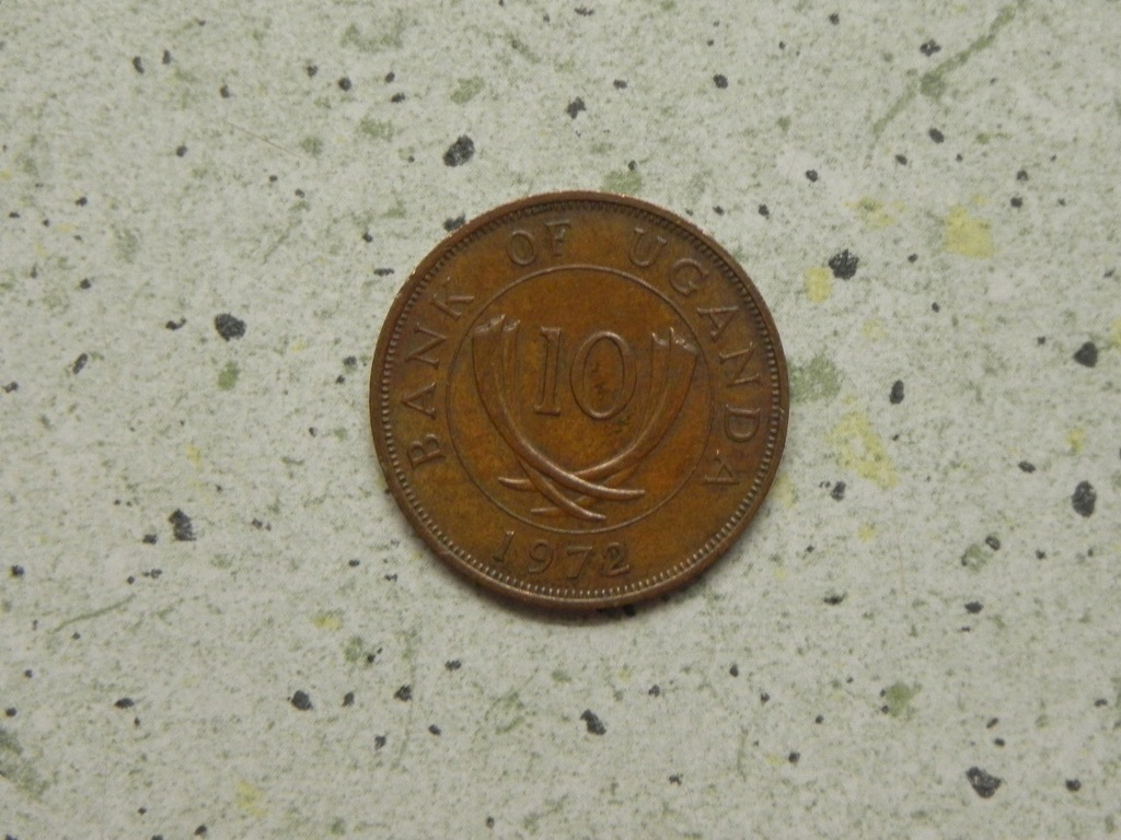 45776/ 10 CENTS 1972 UGANDA