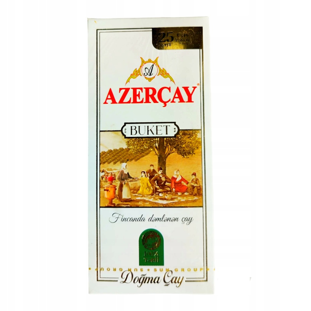 Herbata Czarna Ekspresowa Buket Azercay 50 g 25 saszetek