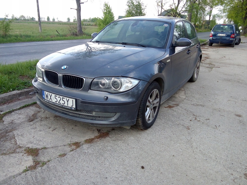 BMW 120d (177KM), uszkodzony silnik 8123774877