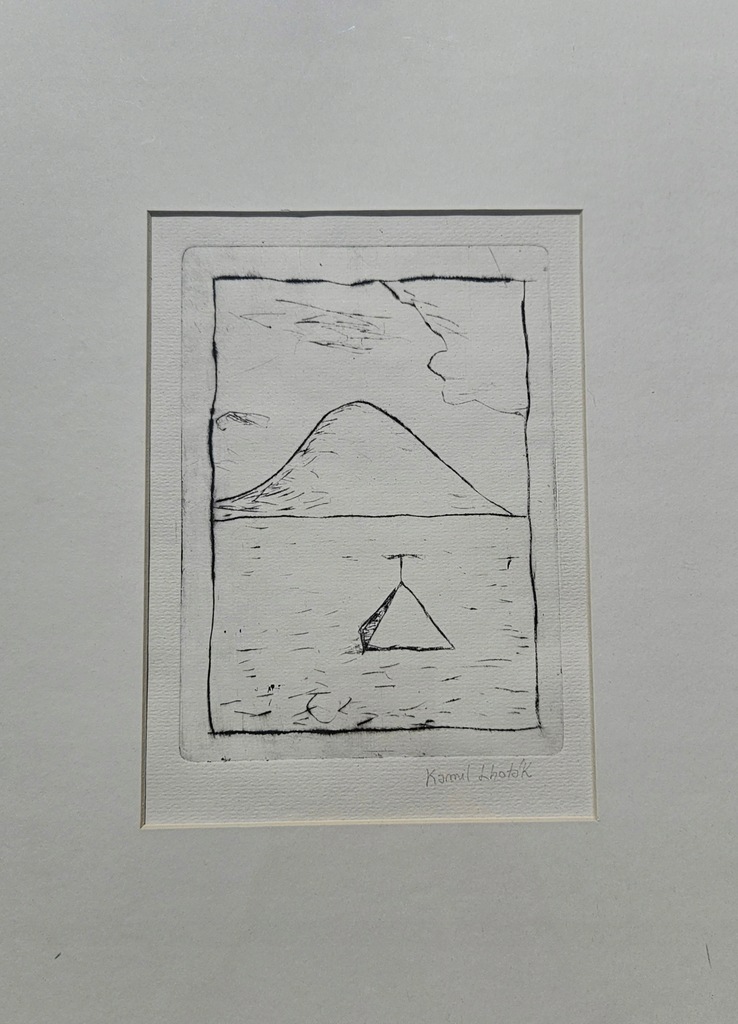 Kamil Lhotak grafika