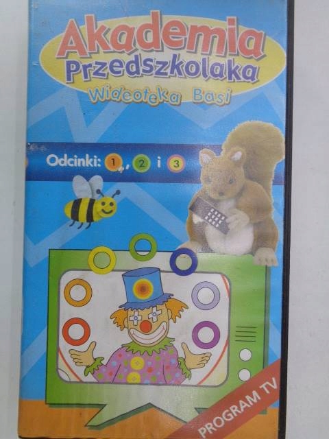 Akademia przedszkolaka wideoteka Basi odcinki 1,2,