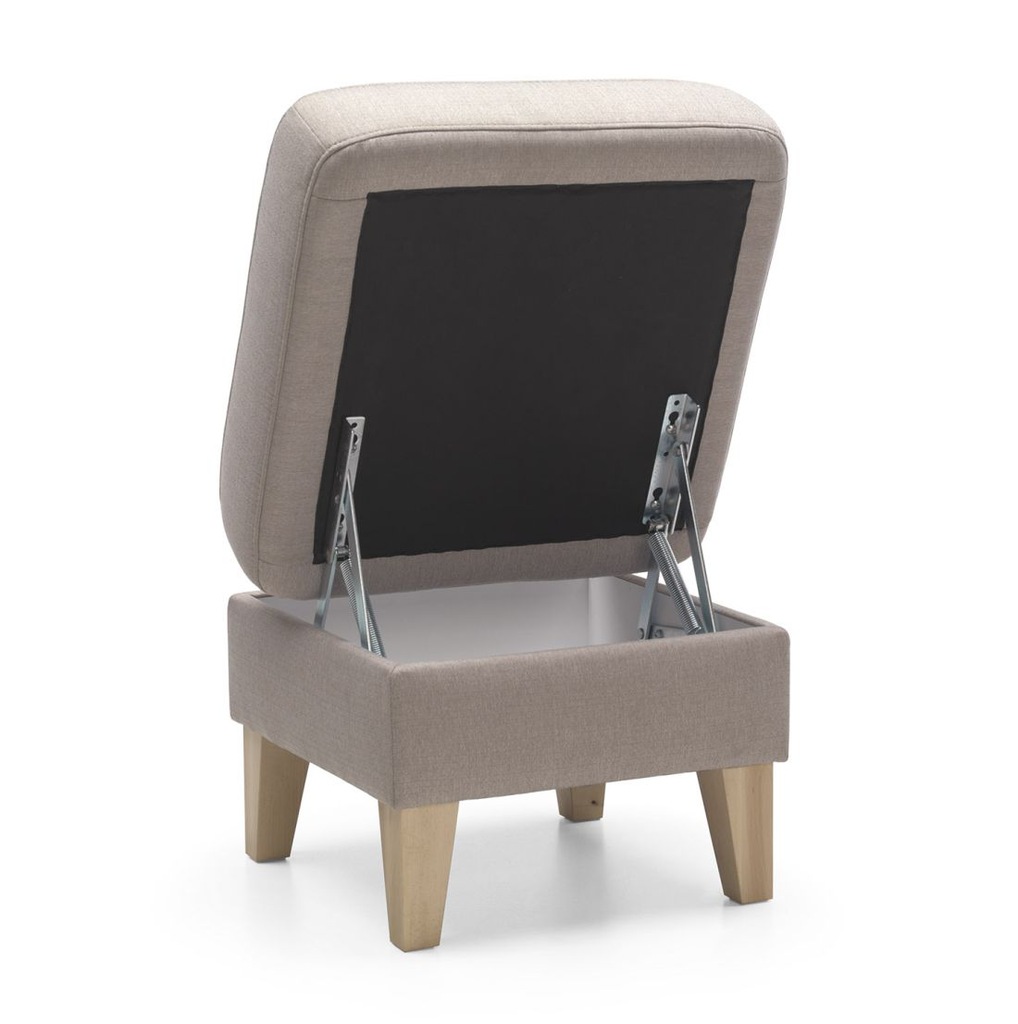 Pufa Taboret Schowek Pudrowy Róż ARNO Sweet Sit 6797617872