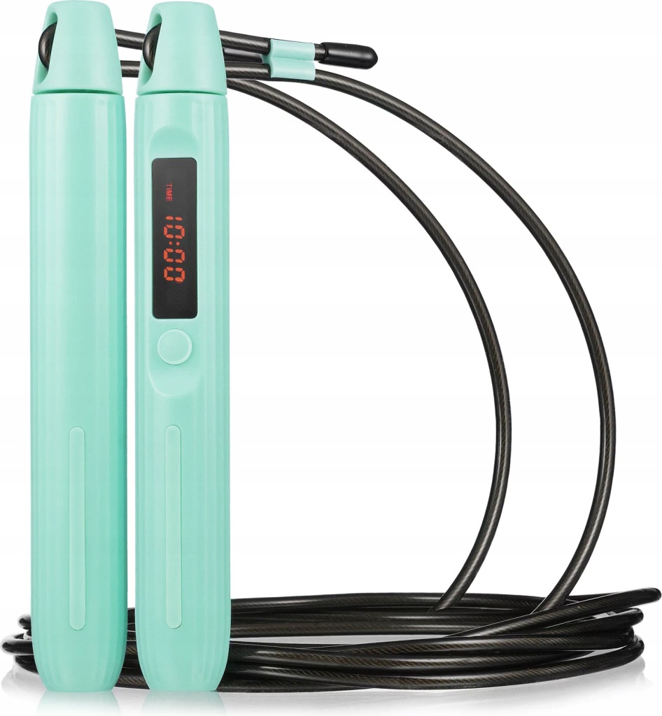 SKAKANKA Z LICZNIKIEM BEZPRZEWODOWA WYŚWIETLACZ PIŁKA QUEENFIT