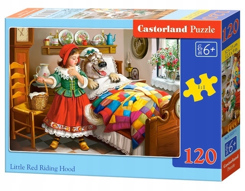 Puzzle Castorland Puzzle 120 elementów Mały Czerwony Kapturek