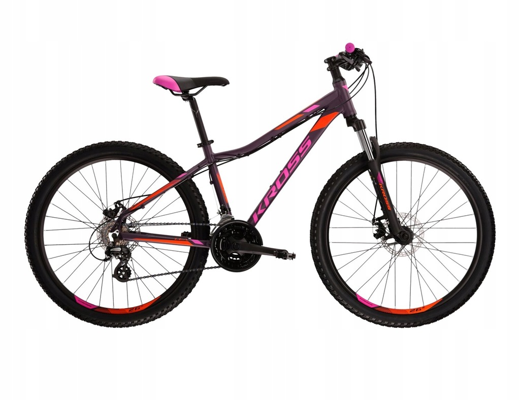 Kross Lea 3.0, 27", rama: 17cali, fioletowy, Shimano