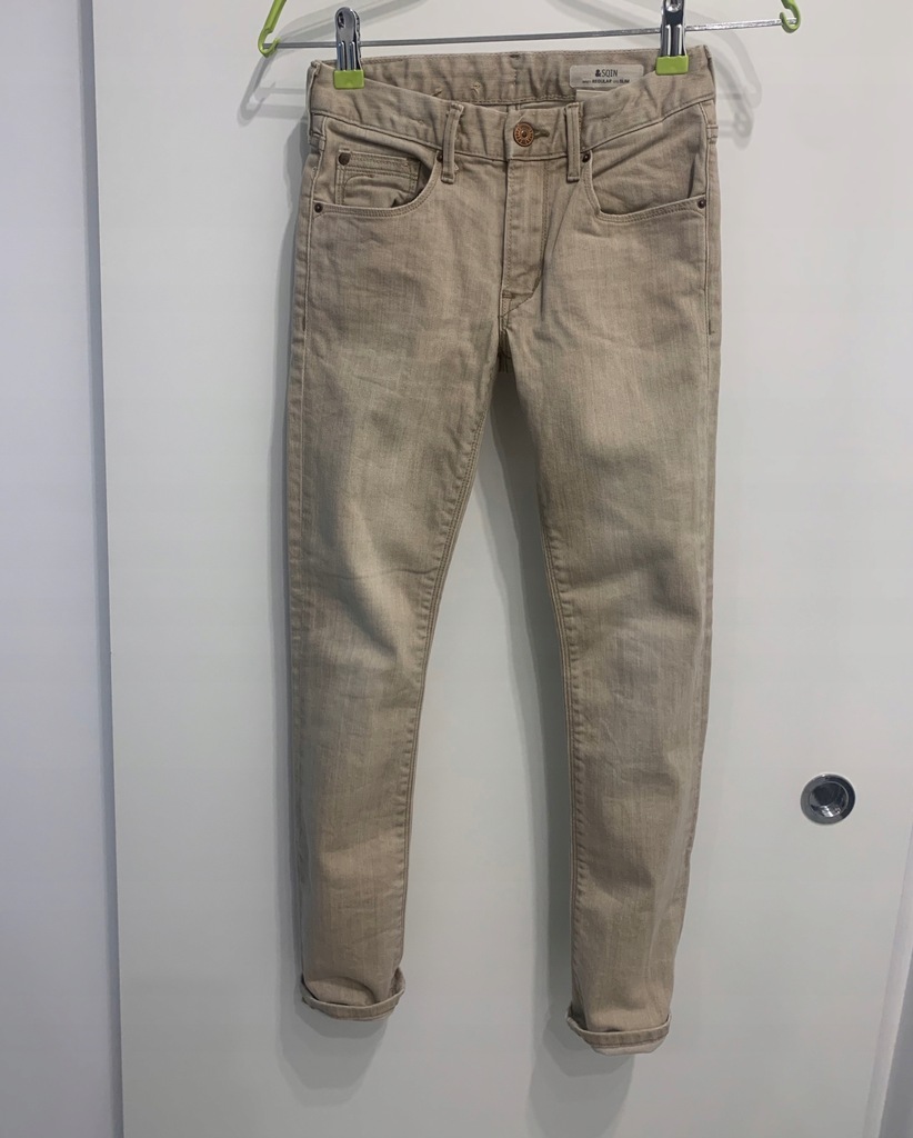 Spodnie jeans H&M Regular Slim R.134