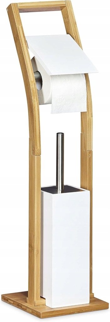 Stojak na papier szczotkę WC bambus K482