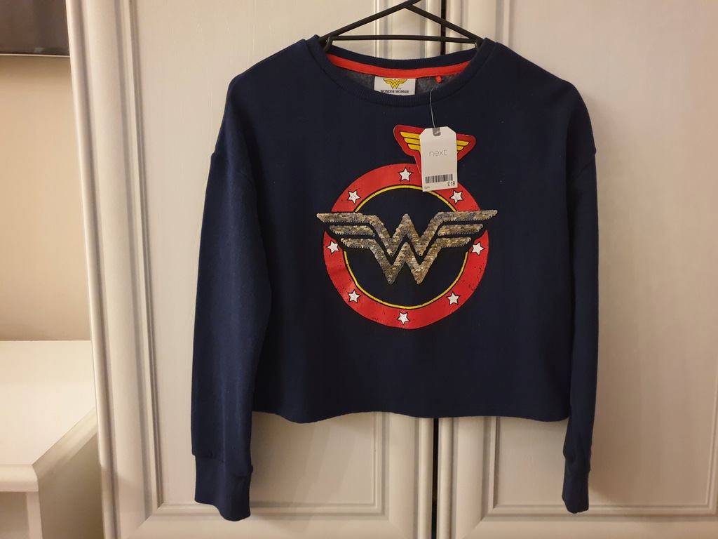 Bluza dziewczęca Next wonderwoman 152