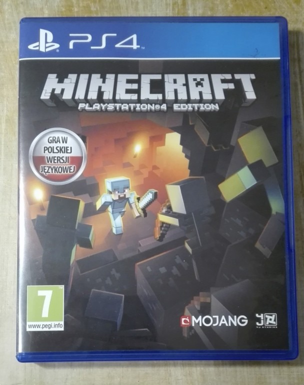 GRA Minecraft na PS4