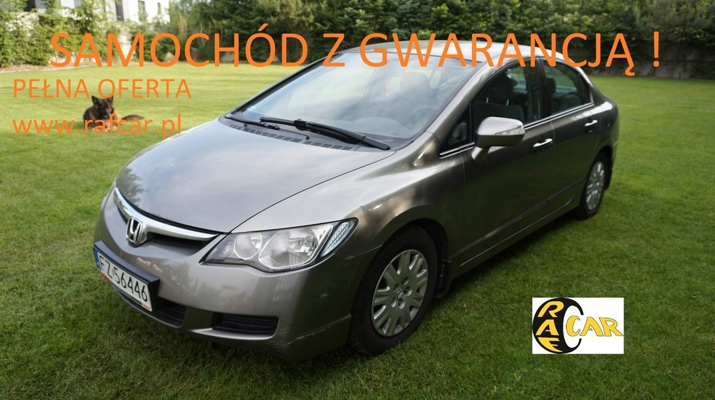 Honda Civic Jeden właściciel salon. Gwarancja