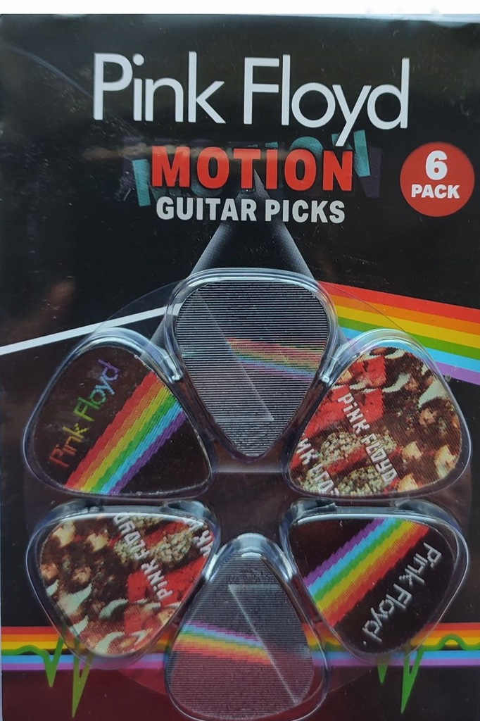 Zestaw Kostek Gitarowych - Perri's PF2 Motion Pink Floyd