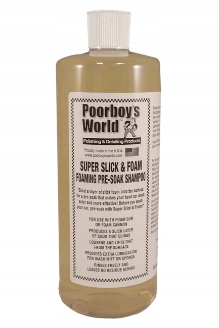 POORBOY'S WORLD Super Slick & Foam 946ml