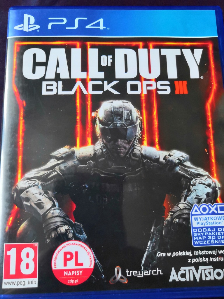 Call of Duty Black Ops III PlayStation 4 PS4 PL