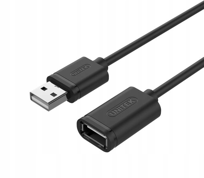 Przedłużacz Usb 2.0 Unitek Y-C447GBK AM-AF 0,5m