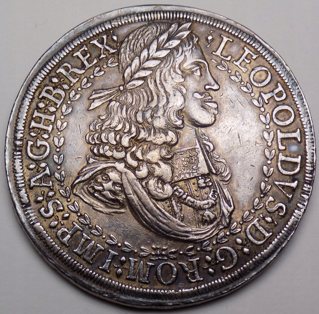 1.gg.AUSTRIA, LEOPOLD I, DWUTALAR ND/ 1657 -1705