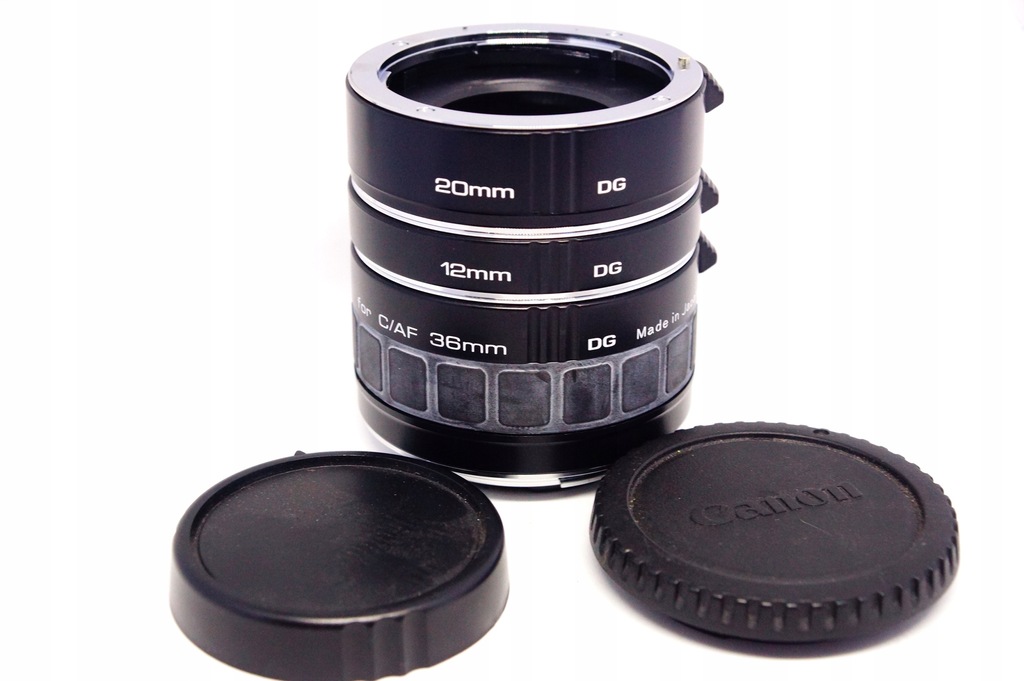 Soligor DG extension tube Canon pierścienie makro 12531539593