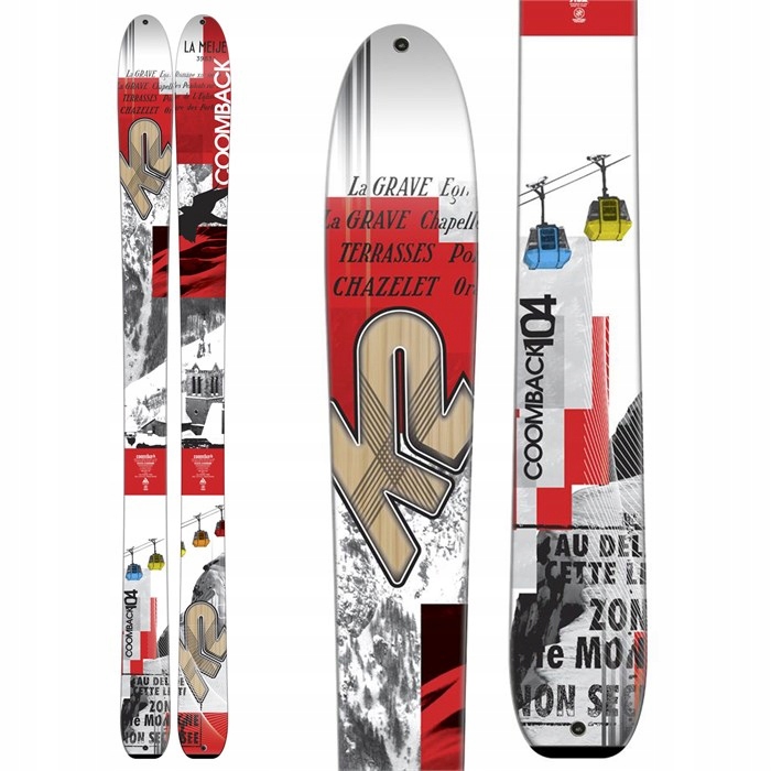 Narty Skiturowe / Freeride - K2 Coomback 114 170cm