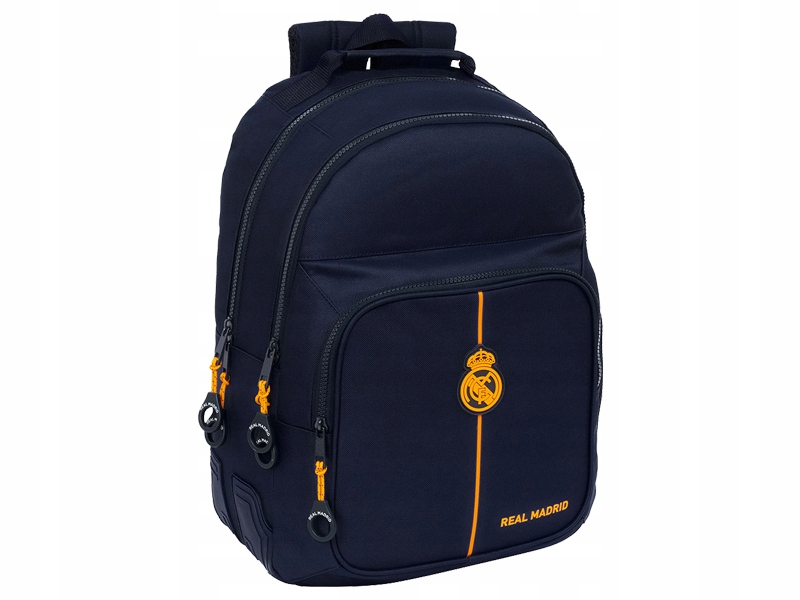 REAL MADRYT 3 KOMOROWY DUŻY PLECAK SZKOLNY 42 CM SEZON 24/25 MAŁA WADA !!!