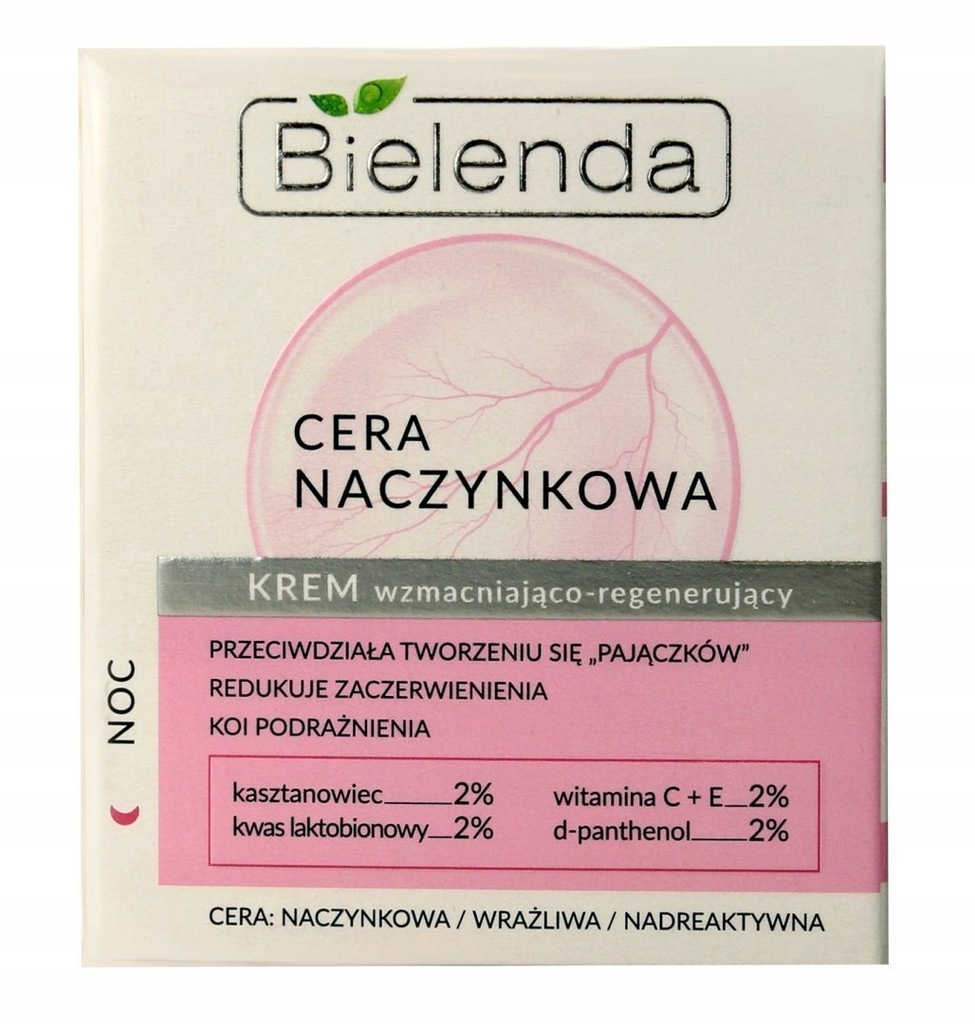 Bielenda Cera Naczynkowa Krem wzmacniająco-regener