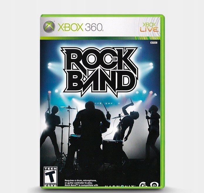 Gra na XBOX 360 ROCK BAND